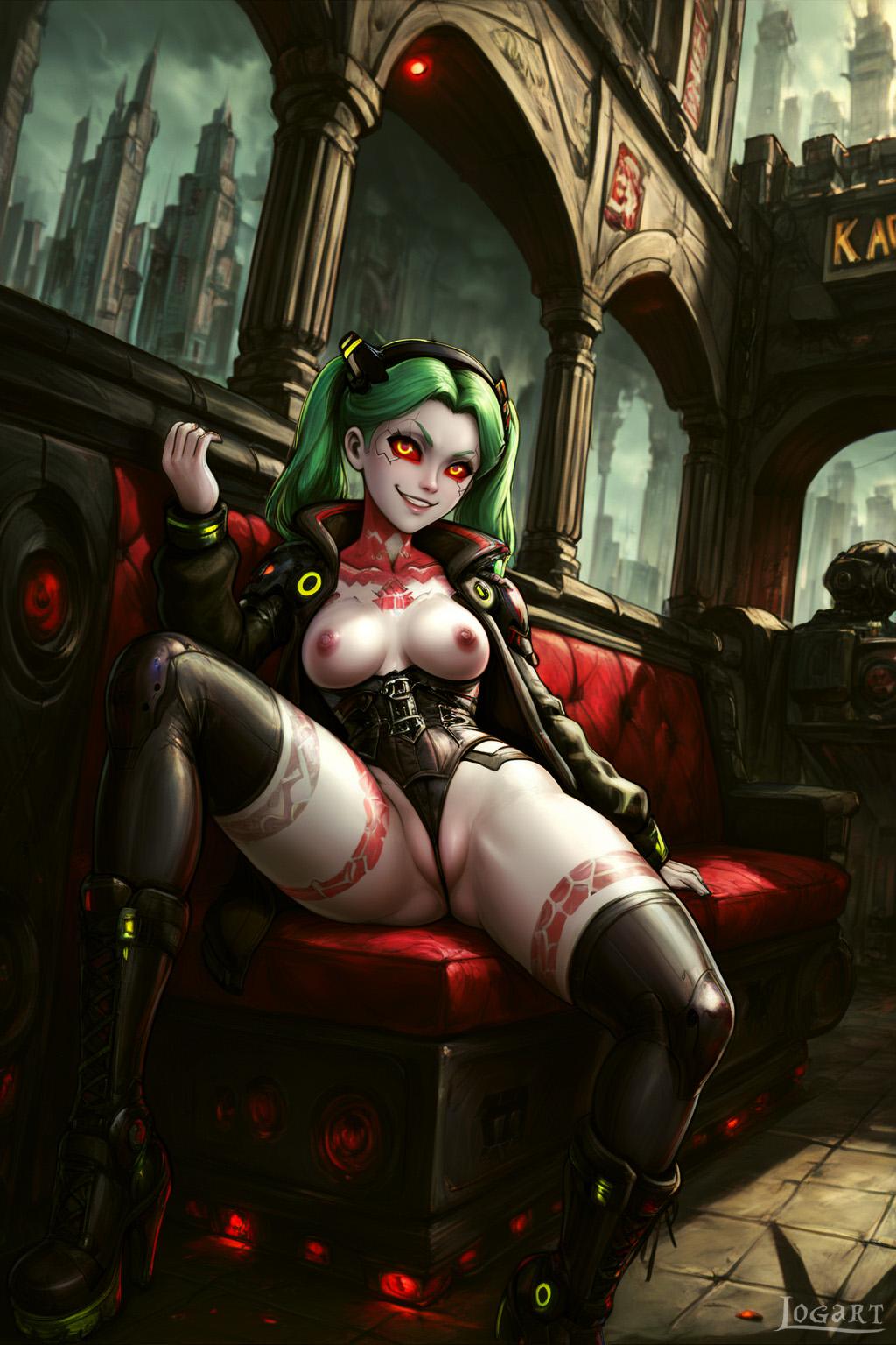 Rebecca - evil goth 10